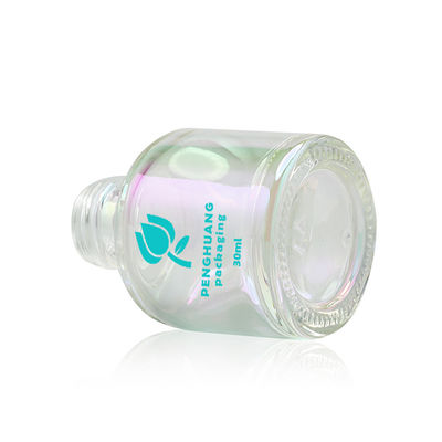 bouteille unique de sérum de la conception 30ml avec le compte-gouttes argenté
