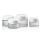 Frosted Round Glass Face Cream Jar Hand Cream Jars 15g 20g 30g