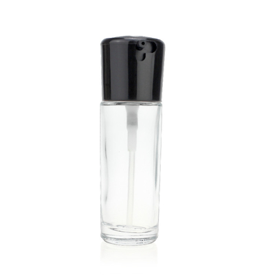 Bouteille liquide cosmétique faite sur commande 30ml de base avec la pompe