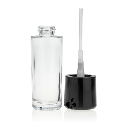 Bouteille liquide cosmétique faite sur commande 30ml de base avec la pompe