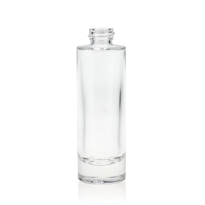 Bouteille liquide en verre de base de l'emballage 30ml de cosmétiques avec la pompe