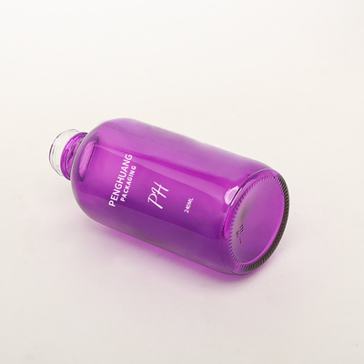 bouteille en verre pourpre de compte-gouttes d'huile essentielle de la bouteille 4oz 2oz de 60ml 120ml 240ml Boston