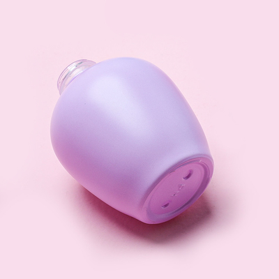 Bouteille cosmétique en verre de base de la couleur 30ml de base de bouteille de lotion de pompe d'emballage en gros en verre fait sur commande de soins de la peau