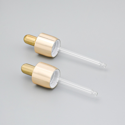 Bouteilles UV de luxe de compte-gouttes de sérum avec du CE 1.01oz de empaquetage d'or