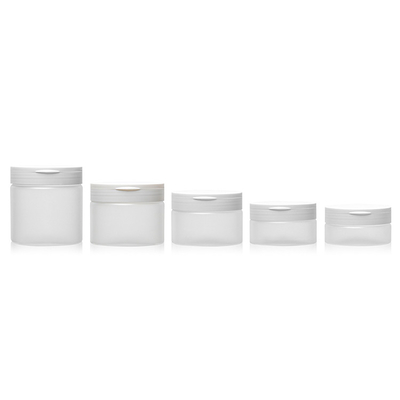 180g Logo personnalisé Bouche large ronde emballage en plastique