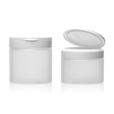 180g 240g 300g Logo personnalisé Emballage en plastique Crème Jars pour le beurre corporel Crème pour le visage