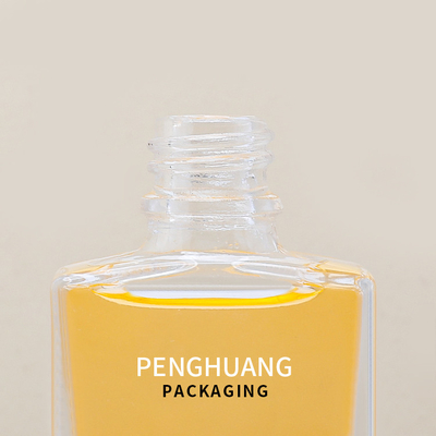 bouteilles en verre de empaquetage de sérum de forme de place de bouteille en verre 30ml avec le compte-gouttes