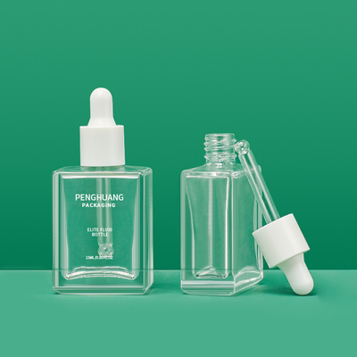 Le compte-gouttes de sérum du rectangle 15ml de MSDS met l'emballage en bouteille d'huile d'essence