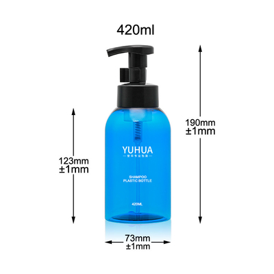 ACP en plastique de pulvérisateur de bouteille de la pompe 420ml pour l'emballage de lavage de shampooing de main