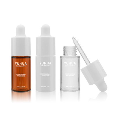 Logo fait sur commande écologique en plastique vide de la bouteille 30ml de compte-gouttes de MSDS