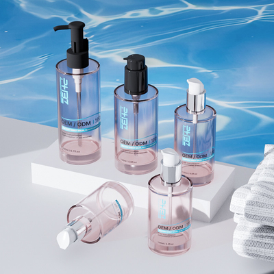 OEM ODM Bouteilles en verre de lotion pour la lotion corporelle Lotion hydratante L'huile de sérum pour le tonus facial Bouteille en verre cosmétique