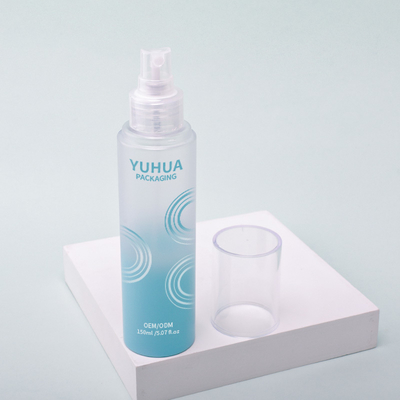 Logo selon vos exigences Flacon pulvérisateur en plastique pour vaporisateur hydratant Vaporisateur d'alcool transparent
