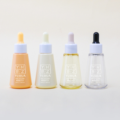 Ventes en gros de sérigraphie Serum goutte-à-goutte Bouteilles 50ml Bouteille d' huile d' essence en plastique personnalisable