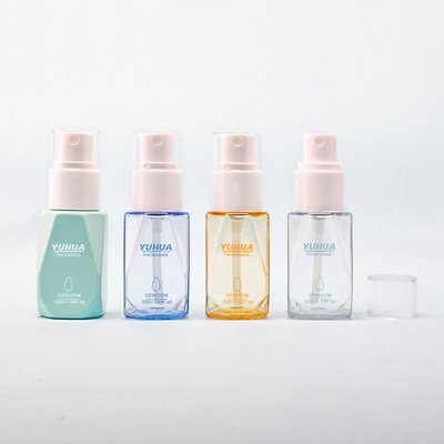 Flacon pulvérisateur PET hydratant pour écran solaire et spray alcool en plastique