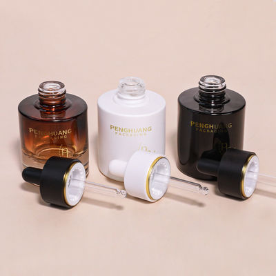 Transparent Glass Serum Dropper Bottles for Custom Skincare Requirements