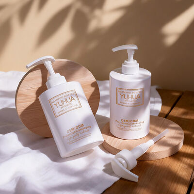 Emballage en plastique pour lotions Bouteilles rondes Containers de logo personnalisés pour les soins personnels Emballage de produits de beauté et de santé