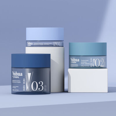 Emballages en plastique personnalisables Bouteilles conçues pour les lotions cosmétiques contenant du sérum de lotion tonique avec plastique durable et personnalisation du logo