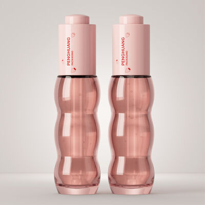 Bouteilles de gouttelettes de sérum à col en aluminium avec un bouchon en plastique avec un bulbe en caoutchouc idéal pour les liquides de soins de la peau et d'aromathérapie