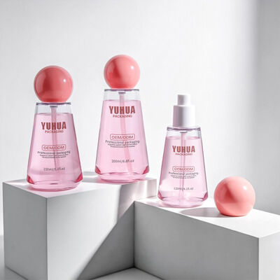 Bouteille de lotion en plastique durable avec fermeture à vis sécurisée Idéal pour les lotions cosmétiques Les crèmes capillaires Les sérums et les huiles Conviennent à tous les types de peau