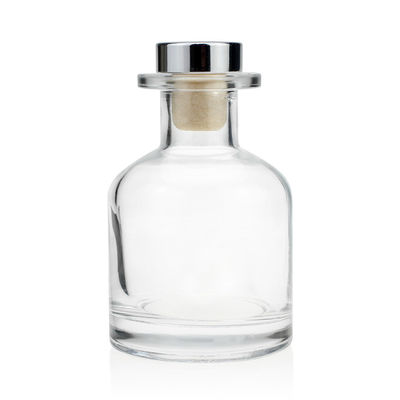 Bouteille en verre de diffuseur de l'emballage 150ml d'arome avec le bouchon et le bâton volatil