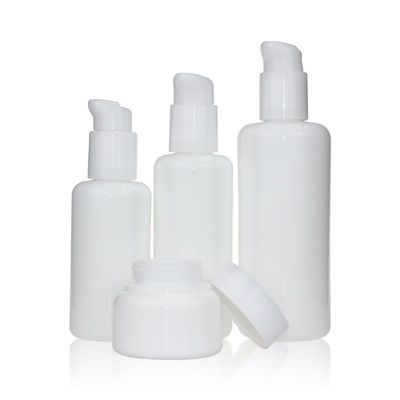 100ml vide fait sur commande 120ml 200ml Opal Glass Bottle White Porcelain autour de forme