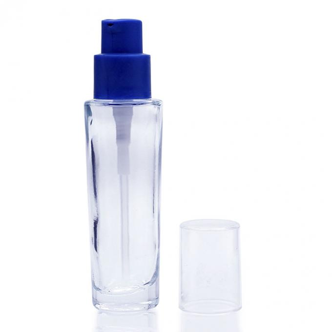Le visage vide composent la bouteille 33ml en verre cosmétique pour la base liquide