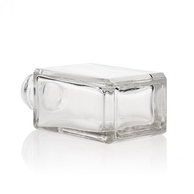 Bouteille cosmétique claire en verre de lotion de base de place de l'emballage 30ml