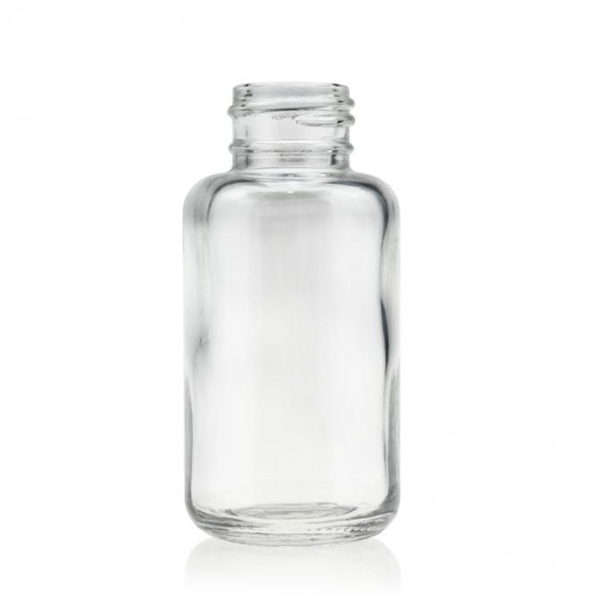 bouteille liquide cosmétique vide en verre de base de bouteille de lotion en verre du maquillage 50ml