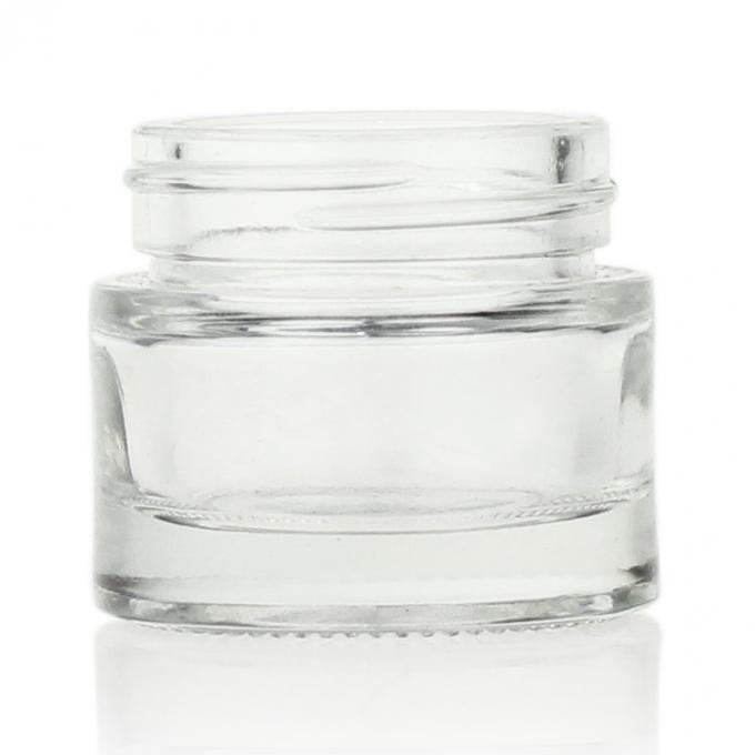 Préparez pour embarquer le petit pot en verre 10g de crème cosmétique vide chinoise d'oeil