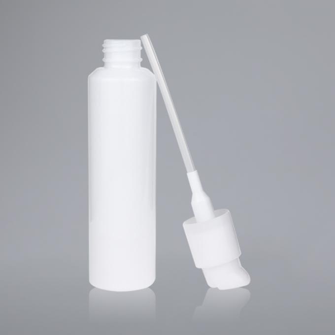 ensemble de bouteille de 30ml 50ml 100ml Opal White Ceramic Glass Pump pour le cosmétique