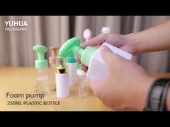 bouteille liquide de savon de mousse de bouteille de pompe de écumer 80ml~400ml en plastique