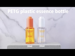 Bouteille d' huile essentielle en plastique de 30 ml avec gouttelette