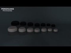 Bocaux en verre à crème d'impression galvanoplastique avec logo personnalisé